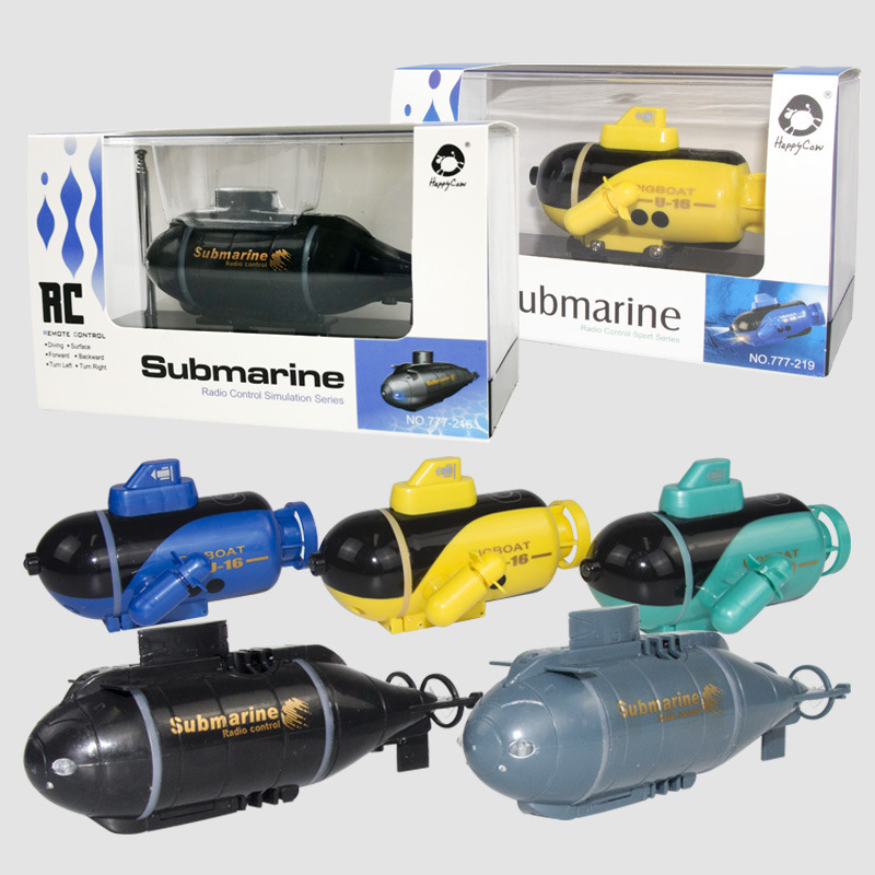 Wireless Submarine Toy Simulation Mini Remote Control Submarine Four Six-Way Toy Boat Electric Model Toy