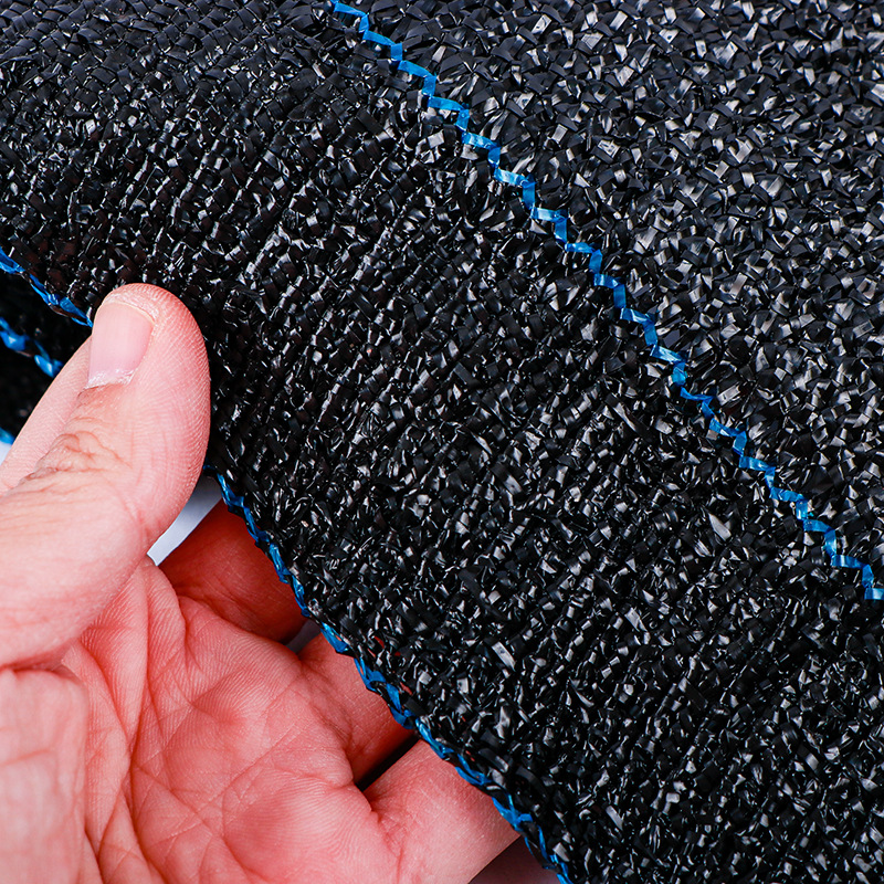 12针加筋遮阳网遮光网 农用大棚种植防晒网 黑色遮阴网透气加筋网