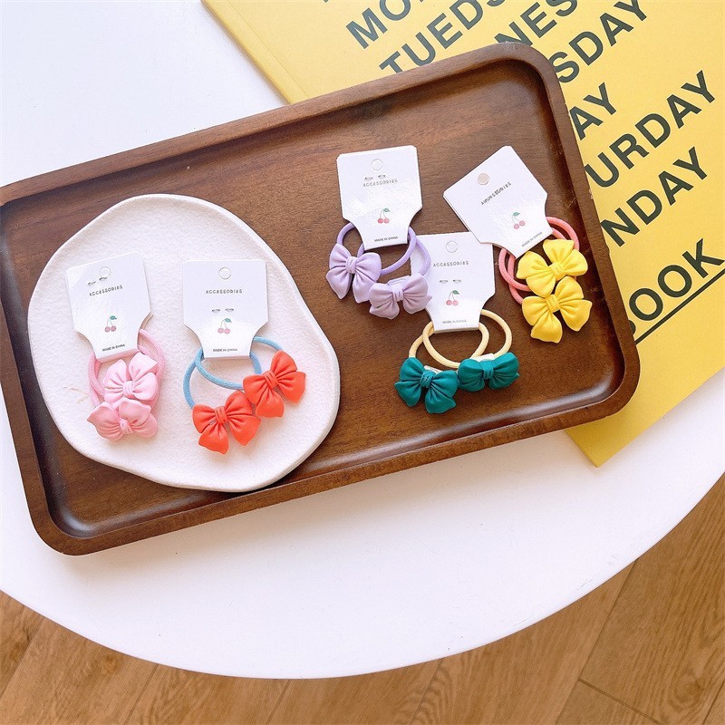 Children's Hair Rope Hair Elastic Band Does Not Hurt Hair Accessories Hair Ring Korean Baby Princess Hair Accessories Cute Sweet Hair Ring