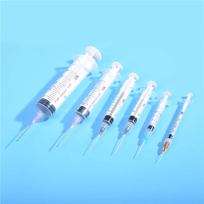康德莱一次性注射器螺口直口1ml/2ml/5ml规格齐全独立包装批发