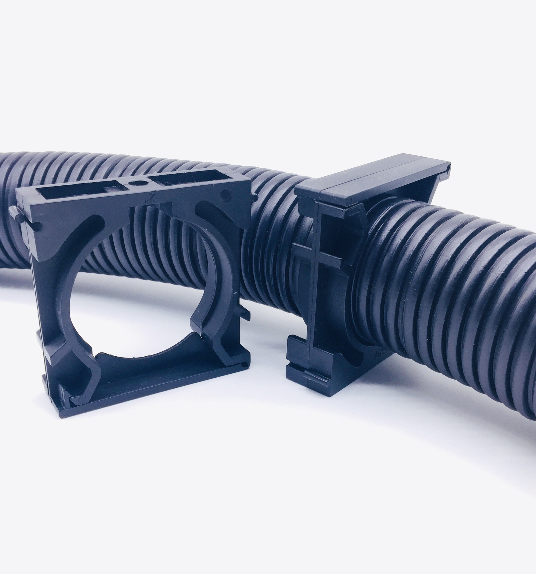 波纹管支架 塑料固定架尼龙pa波纹管支架ad28.5尼龙管夹管卡