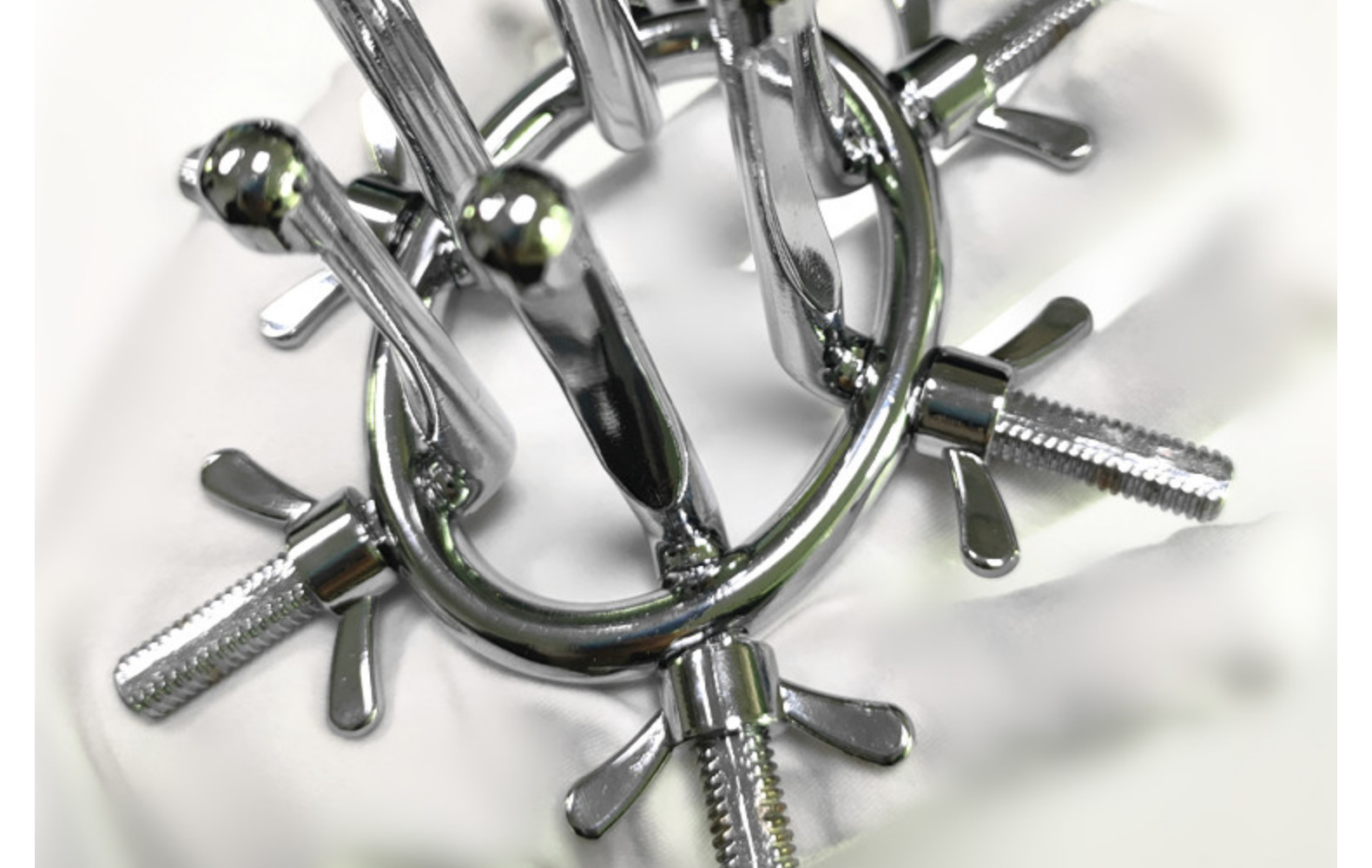 爱妹sm金属扩肛扩阴器阴道扩张器后庭窥视肛塞成人情趣性用品玩具