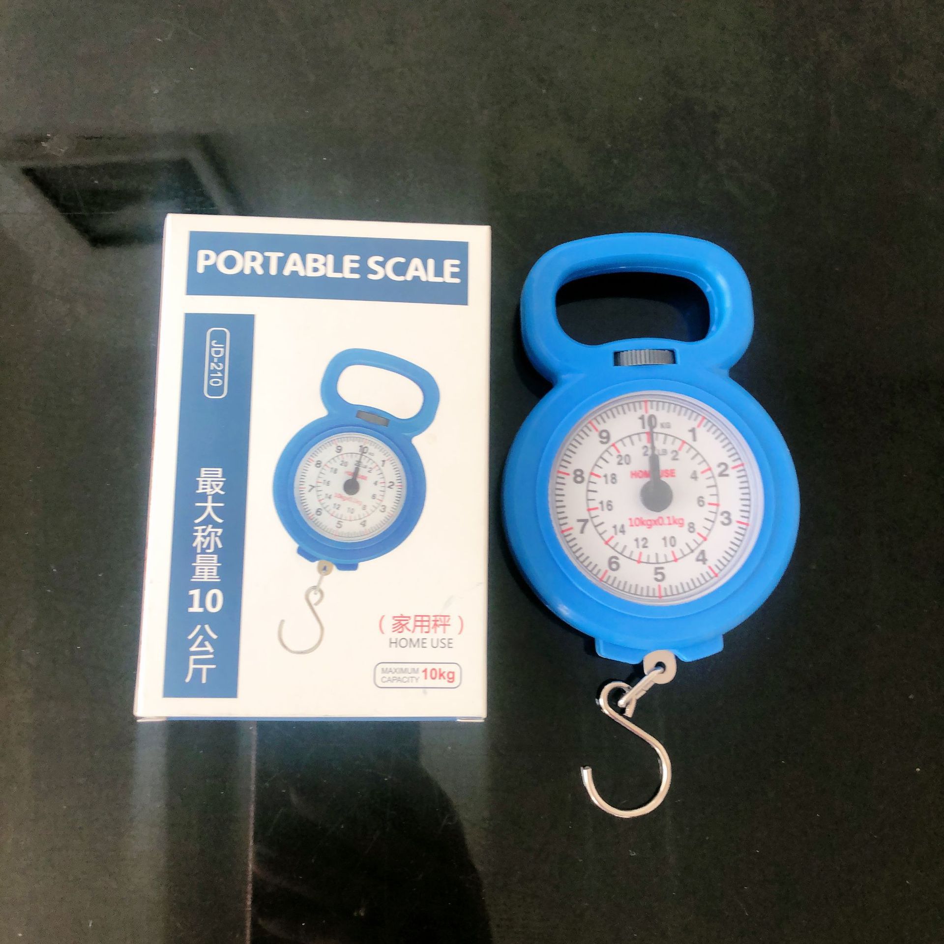 便携式家用塑料柄手提称 家居弹簧秤 2元店日用百货批发