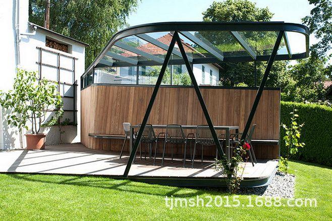 金属廊架 室外景观廊架 金属制品 钢结构廊架