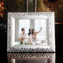 10寸欧式金属相框照片框相架专属个性礼品家用客厅卧室墙挂摆台