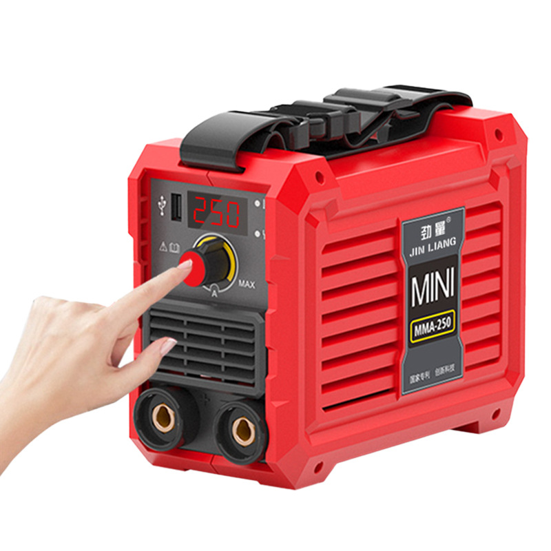 直流点焊220v劲量电焊机家用小型mma-250逆变欧美手持铜芯焊接