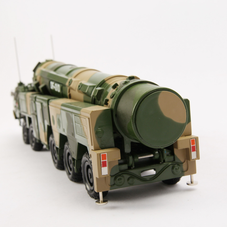 1:35东风21d导弹发射车静态模型观赏摆件礼品
