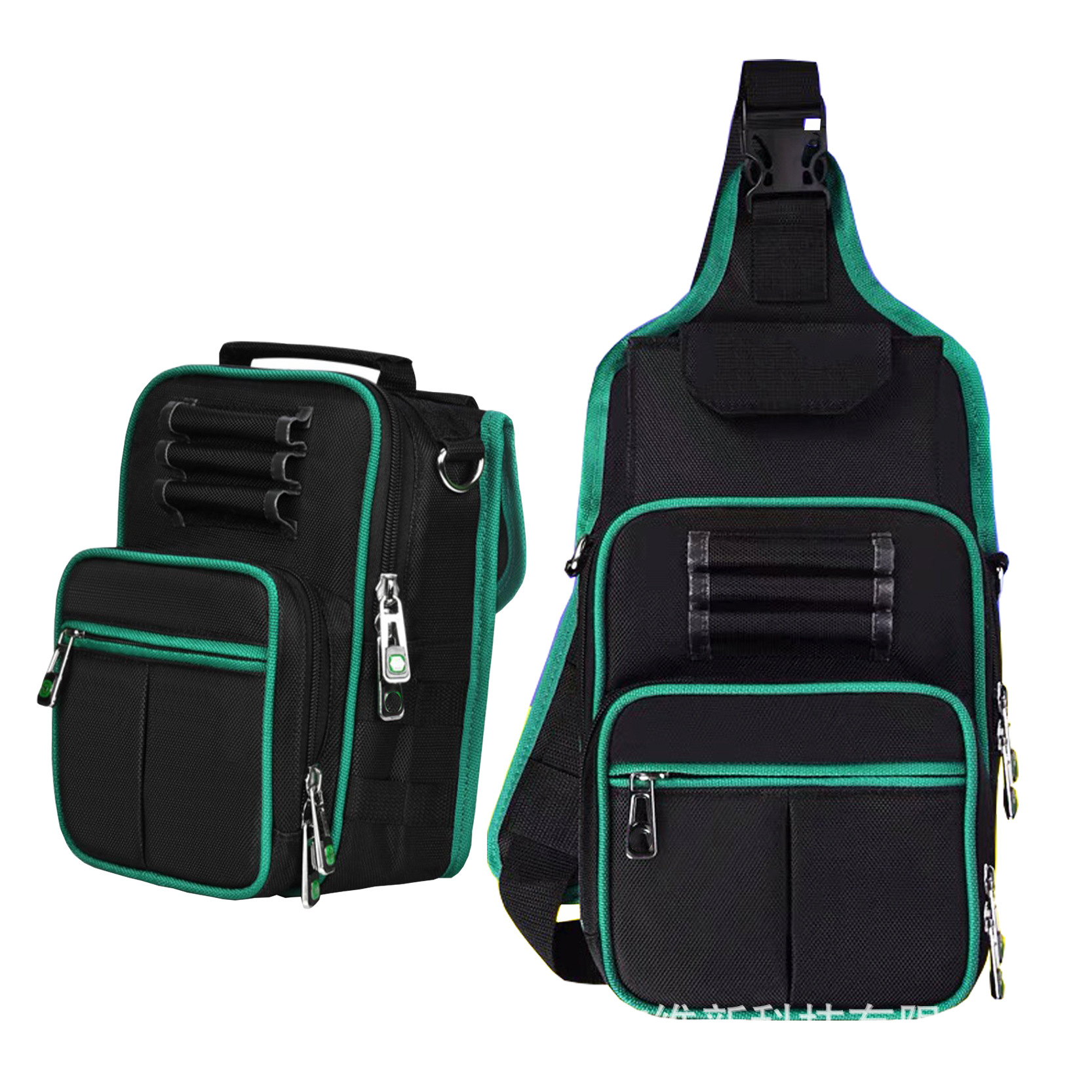 斜挎电工工具包维修安装耐磨单肩背包牛津布电工腰包-阿里巴巴