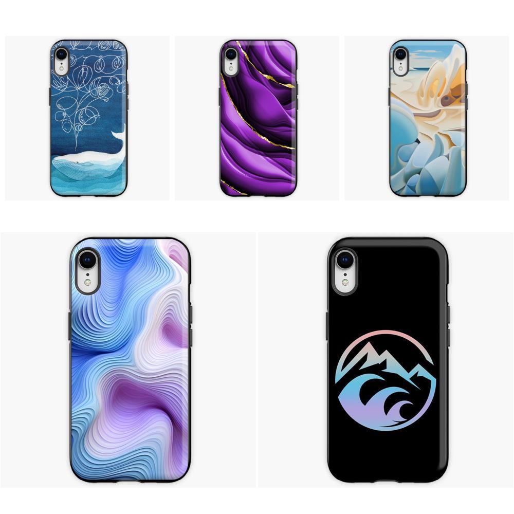 适用苹果iPhone15Pro手机壳Abstract Wave手机壳来图设计适用三星