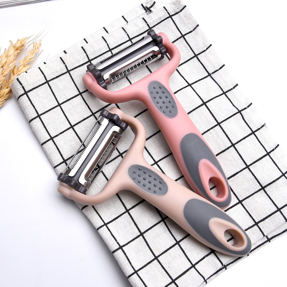 Multifunctional Three-in-One Peeler Orange Melon and Fruit Peeler Energy Saving Grater Vegetable and Fruit Tools Factory in Stock