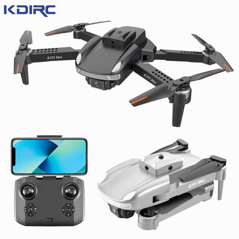 跨境k105max全向避障无人机高清航拍四轴飞行器折叠空拍机drone