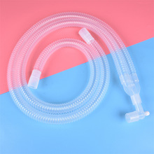 医用一次使用麻醉呼吸回路 通气管1.6米成人1.2米加强筋型批发