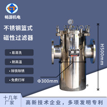 篮式磁性过滤器 锂电除铁除锈篮式过滤器 管道过滤器不锈钢过滤器