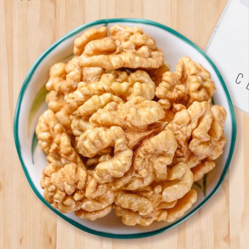 烤核桃奶香椒盐熟新疆核桃仁无壳纸皮草本味果仁坚果零食熟60g