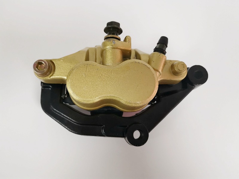 适用于摩托车配件凌骥太子前刹车下泵zy125-2制动油卡钳前碟刹泵