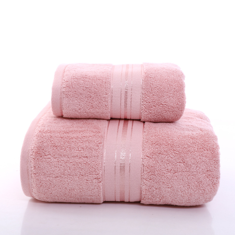450G Bath Towel Pure Cotton Household Thickened Hotel Cotton Large Bath Towel Gift Embroidery Men and Women Beauty Salon Wholesale