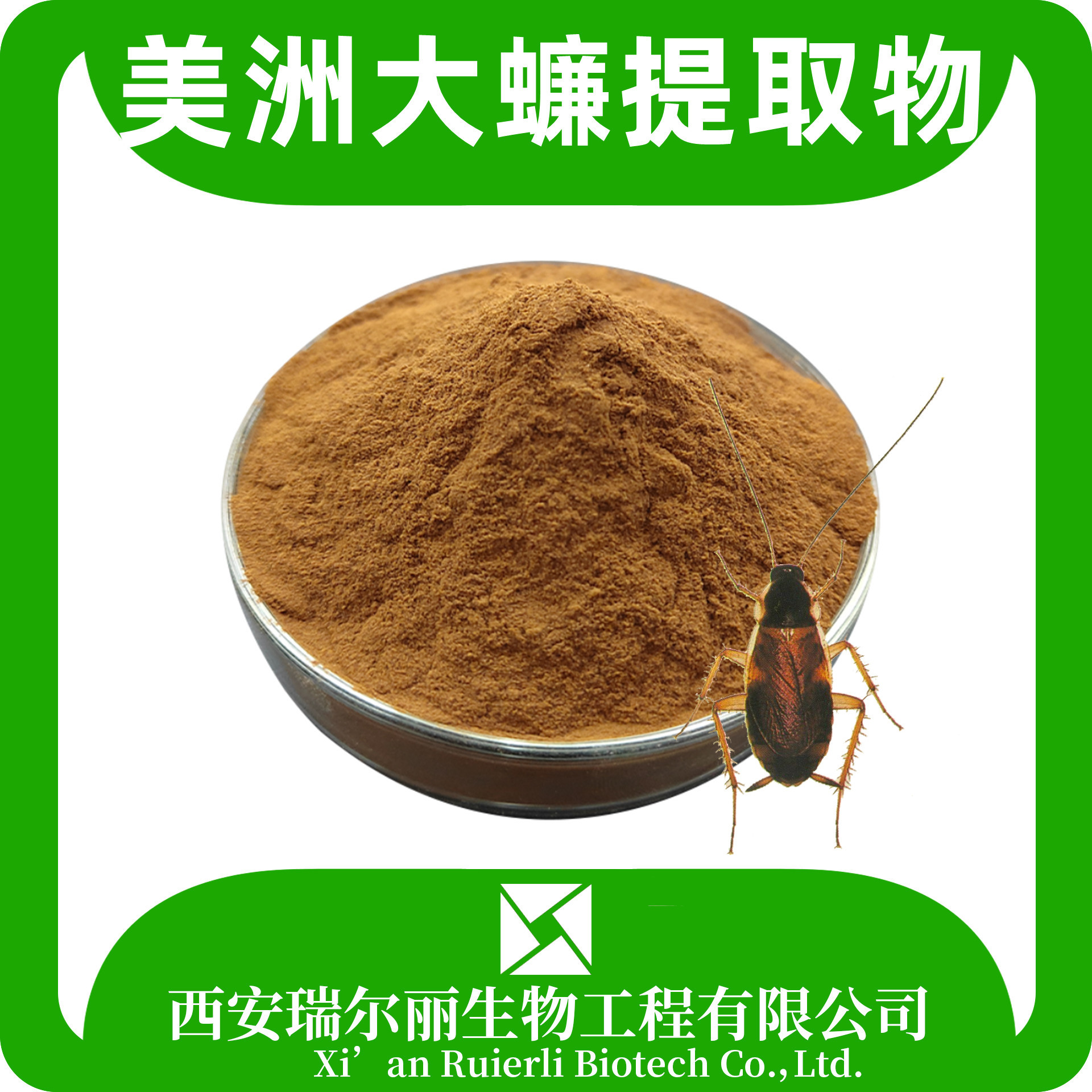 美洲大蠊提取物蟑螂粉蟑螂提取液萃取sc厂免费提供美洲大蠊粉