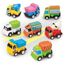 20只装卡通儿童小玩具惯性回力小汽车儿童玩具男孩工程车跑车