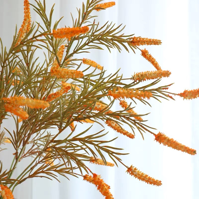 洋苏草鼠尾草软装插花配草手捧花婚庆装饰花艺自然风北欧仿真植物