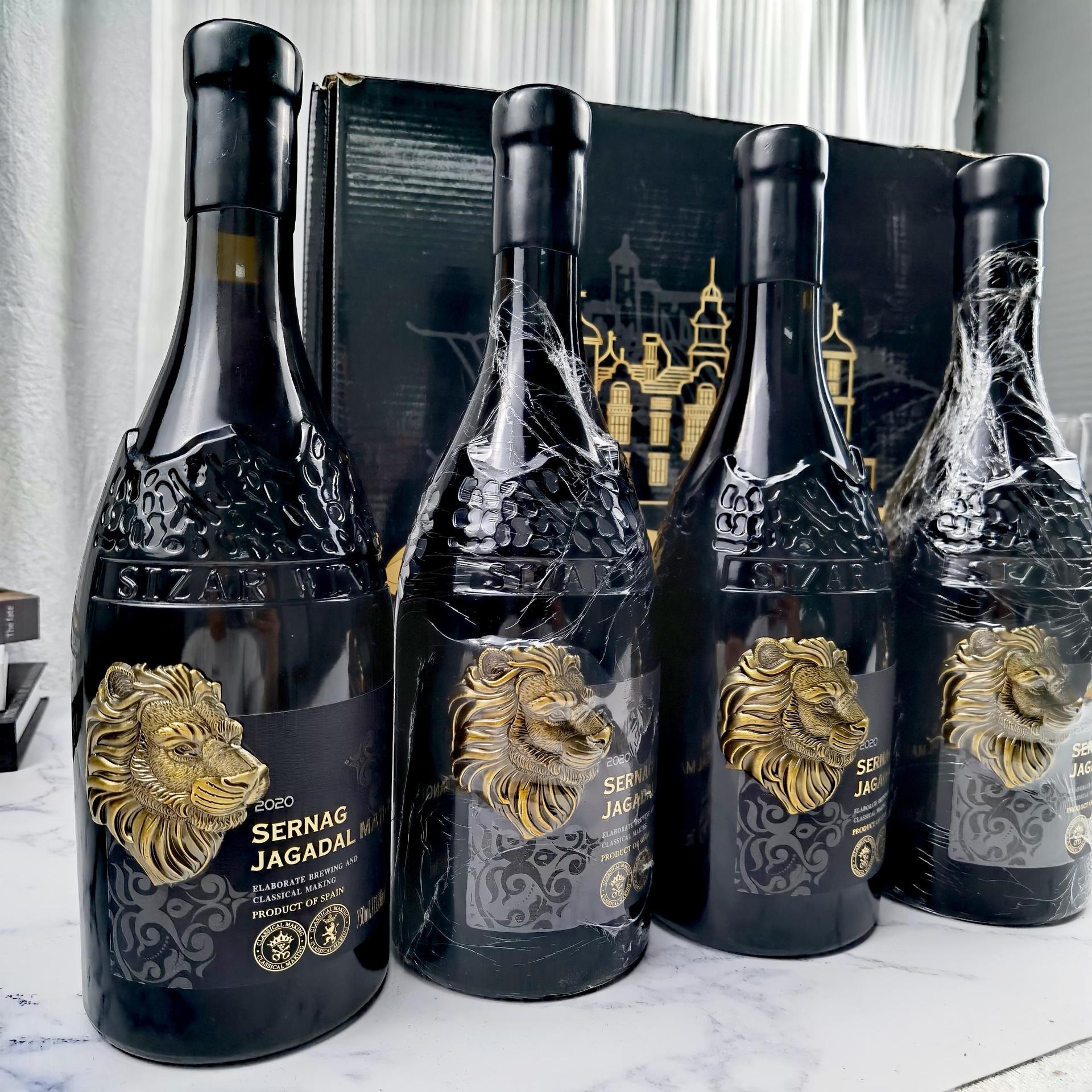 送礼红酒礼盒装 进口干红葡萄酒 重瓶蜡帽金属标工厂直销红酒招商