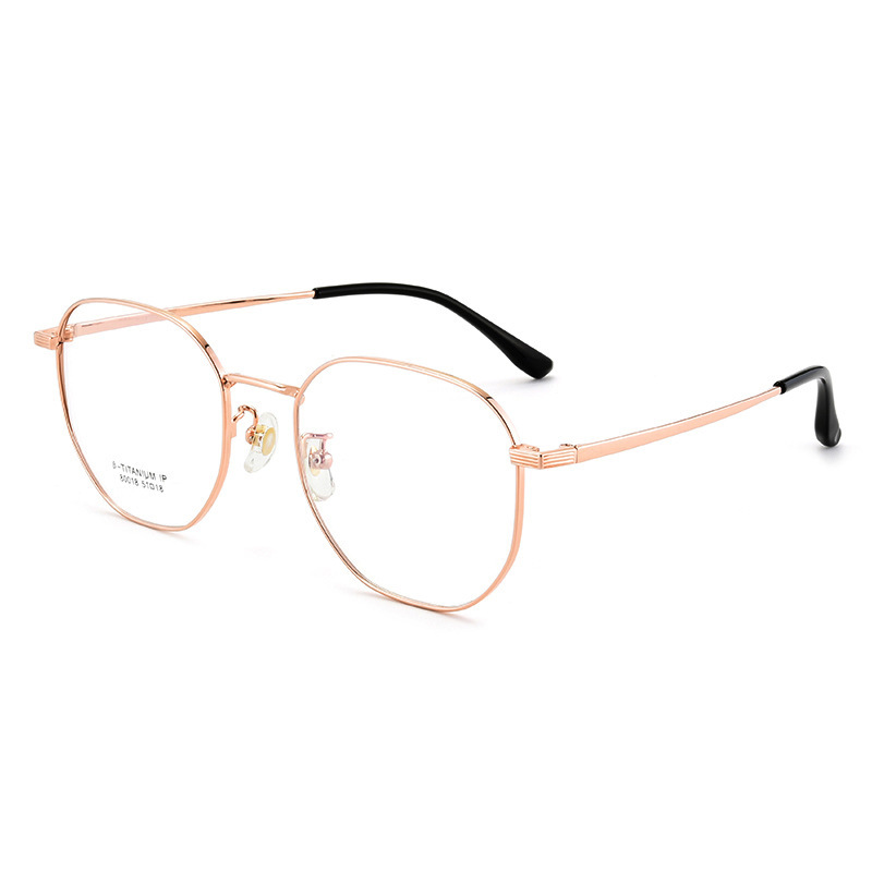 三木新款眼镜架防蓝光眼镜男女时尚网红多边形眼镜框轻可配近视