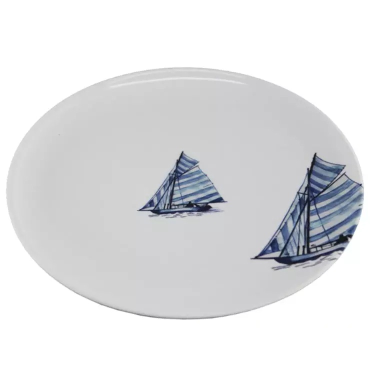 Navigation Series Melamine Tableware Set Melamine Seamless Plate Salad Bowl Customizable Food Safety