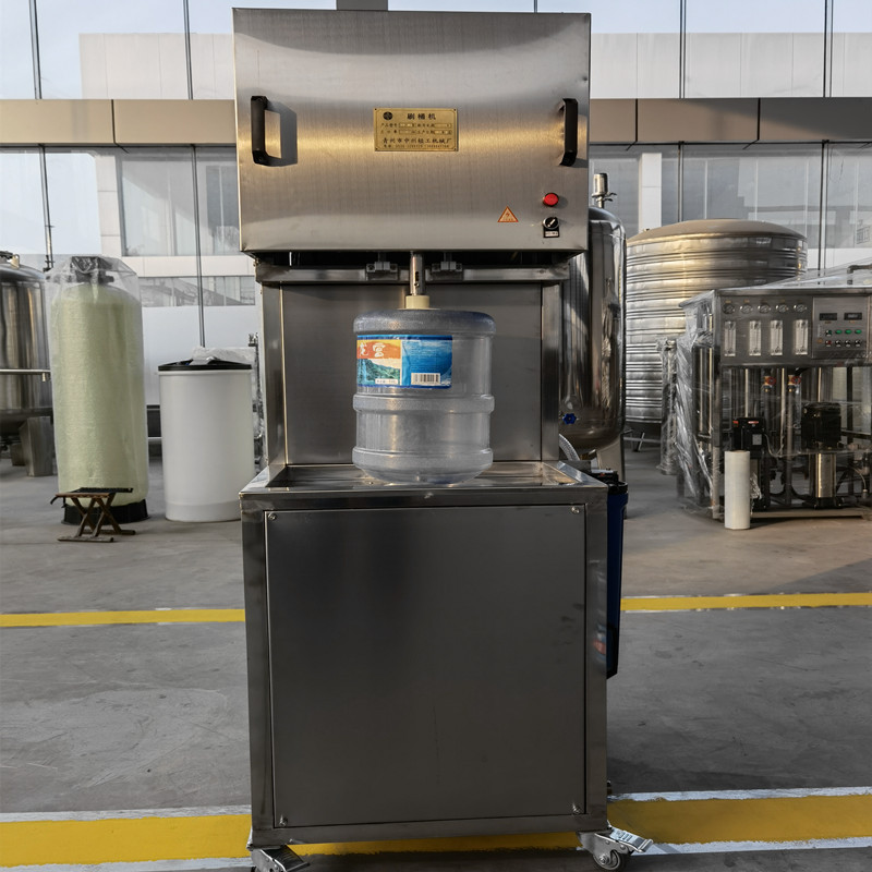 大桶洗桶机 5加仑桶装水高压冲洗设备 饮用水桶刷桶清洗机械设备-阿里
