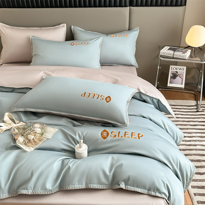 Supply HighEnd 120 LongStaple Cotton FourPiece Set All Cotton Pure