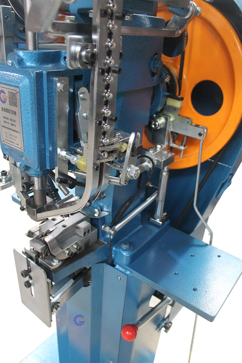 台湾摇头工字扣机 全自动纽扣机 百发百中 稳定 速度快 声音小