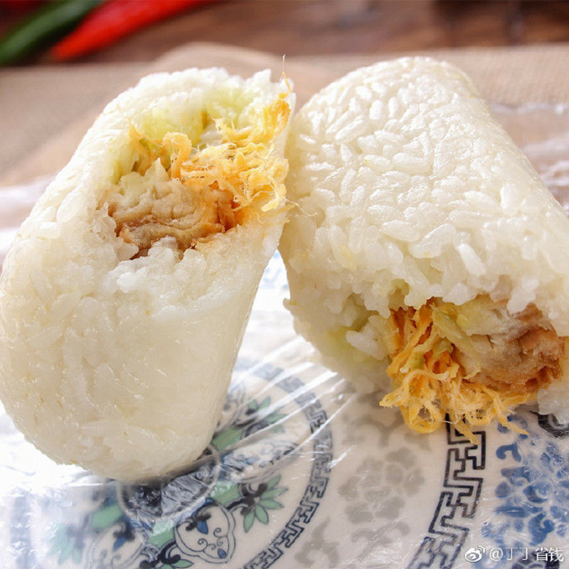 饭团老上海风味粢饭团肉松油条糯米咸方便早餐微波食品速冻米面食