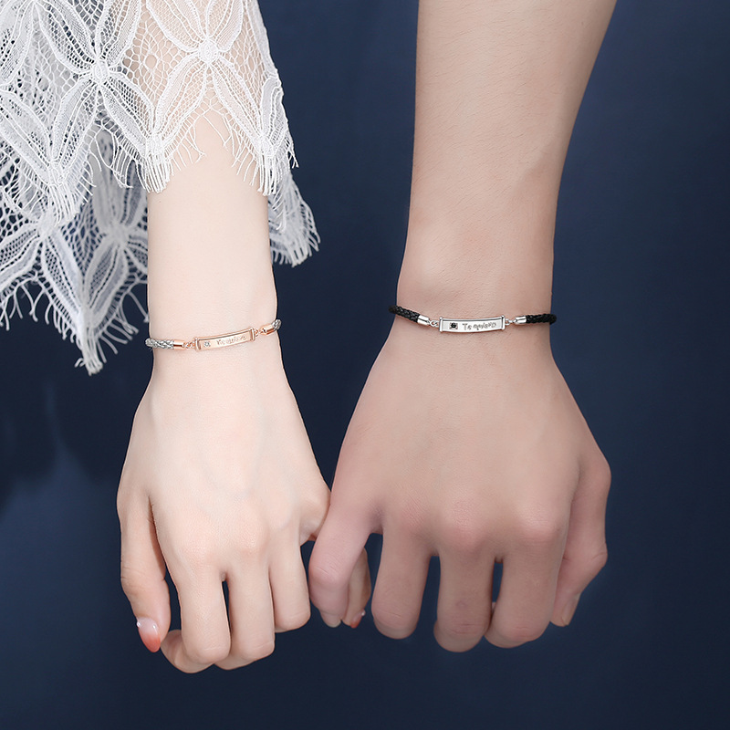 情侣手链创意日韩