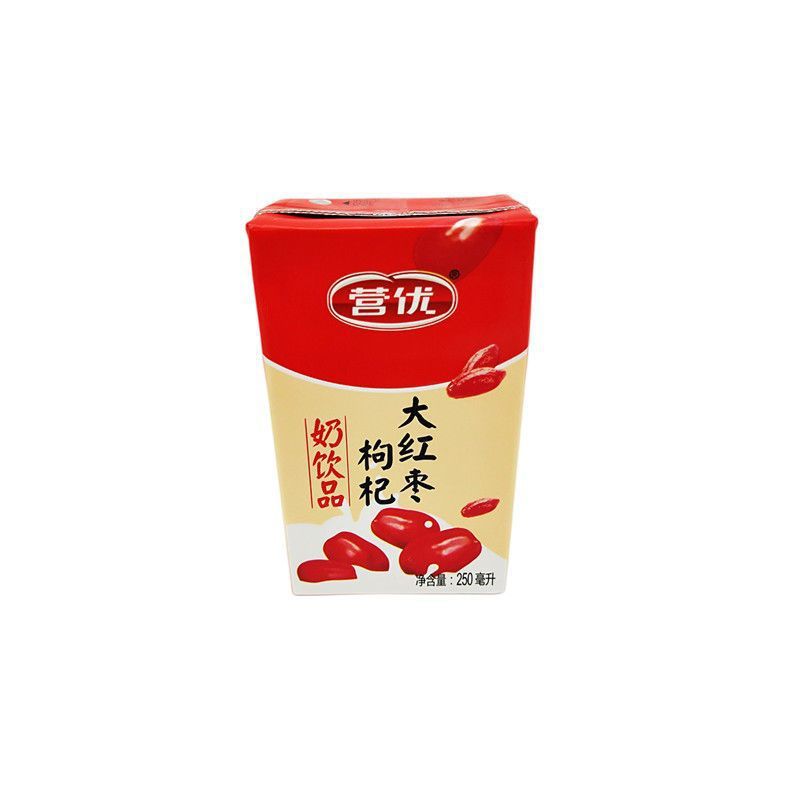 大红枣枸杞奶饮品25012盒整箱礼盒牛奶批发红枣早餐奶-阿里巴巴