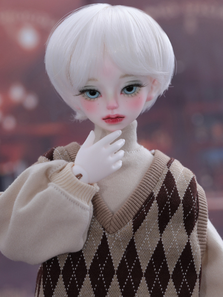 bjd娃娃正版海妖4分男娃sd人形玩偶格子全套裸娃可选树脂新品