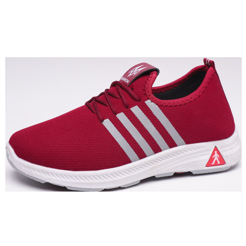 2022 New Walking Shoes Lightweight Breathable Non-Slip Old Beijing Cloth Shoes Soft Bottom Slip-on Sports Casual Shoes