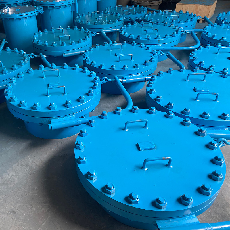 标准hg/t21519-2014垂直吊盖人孔 不锈钢罐壁人孔门博天管道