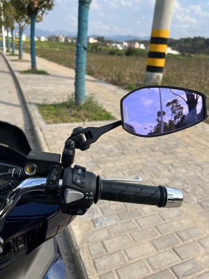 摩托车电动车通用改装后视镜小牛九号反光镜适用于本田nmax155