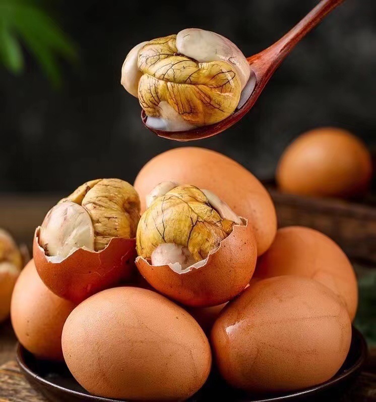 活珠子 孵化13天毛蛋食补活珠子煎烤炸多种吃法 一箱9盒 一盒8枚