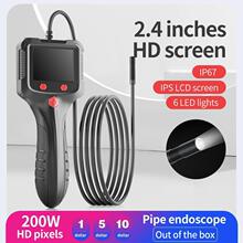 Industrial Endoscope Camera 2.4 Inch IPS Screen HD 1080P跨境