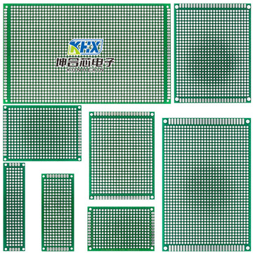 批发双面万能板洞洞板万用板实验板pcb电路板双面喷锡6×8cm-阿里巴巴