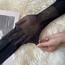 黑丝袜女夏季超薄款网红百搭性感职业连裤袜jk透明ins潮黑色丝袜