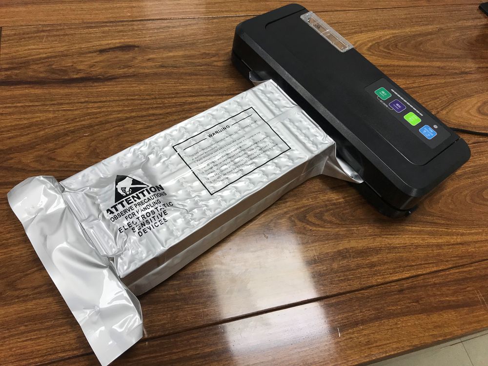 ic托盘真空袋防静电铝箔袋电子元器件芯片25*50cm包装防潮袋tray