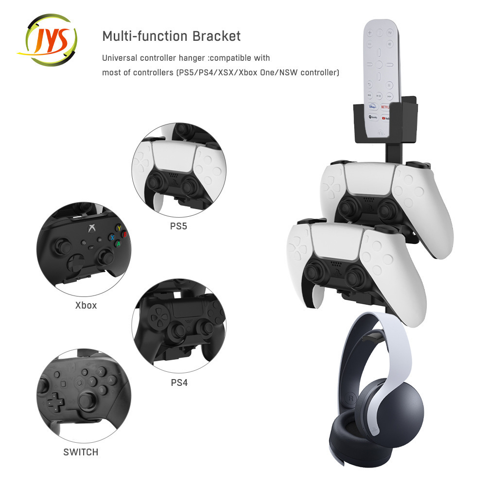 Ps5/PS4/Xbox/Switch Universal Handle/Headset/Remote Control Wall-Mounted Storage Hook