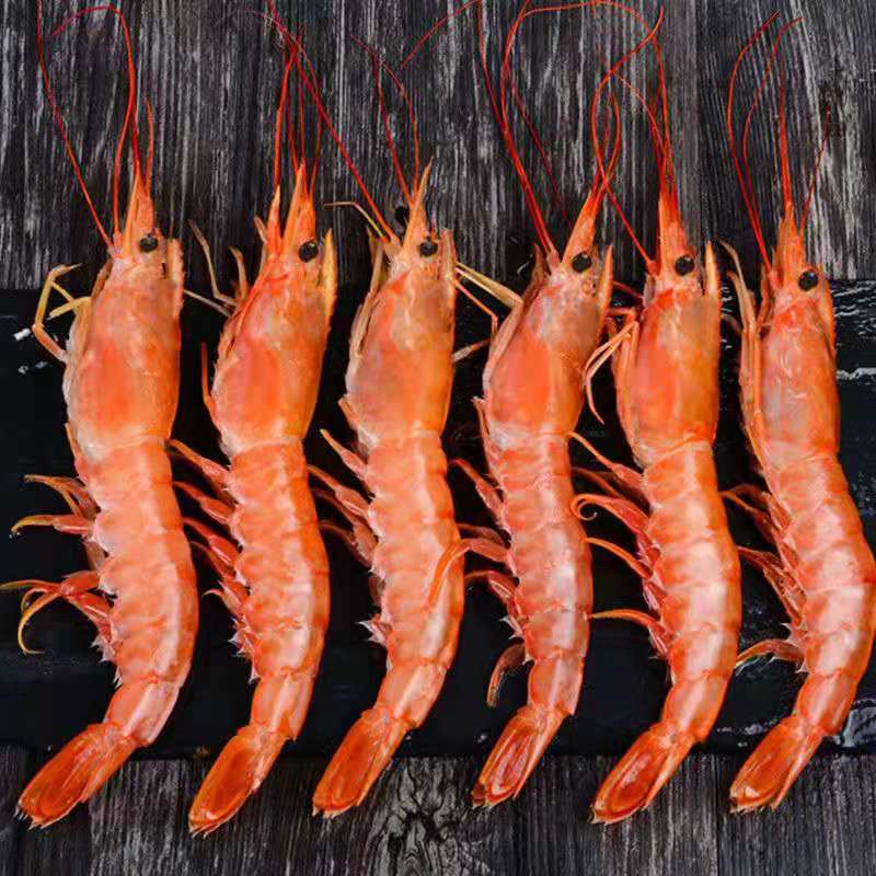 4斤起批大红虾海捕鲜冻大号红虾l1级冰鲜大虾海鲜食材1斤单价批发