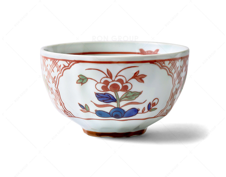 厂家批发新品外贸陶瓷餐具酒店餐厅创意田园风花纹多样汤菜面粉碗