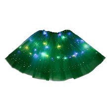 LED Tutu Skirt Light Up Layered Skirts Christmas Fashion Per