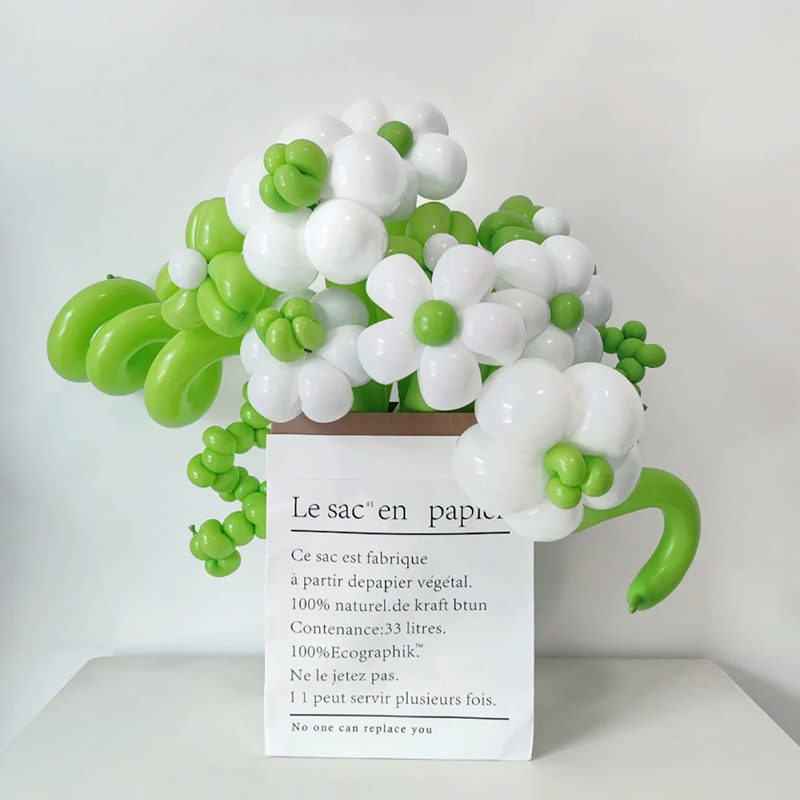 小太子长条气球 260魔术气球小丑编织小雏菊花束汽球 可代发-阿里巴巴