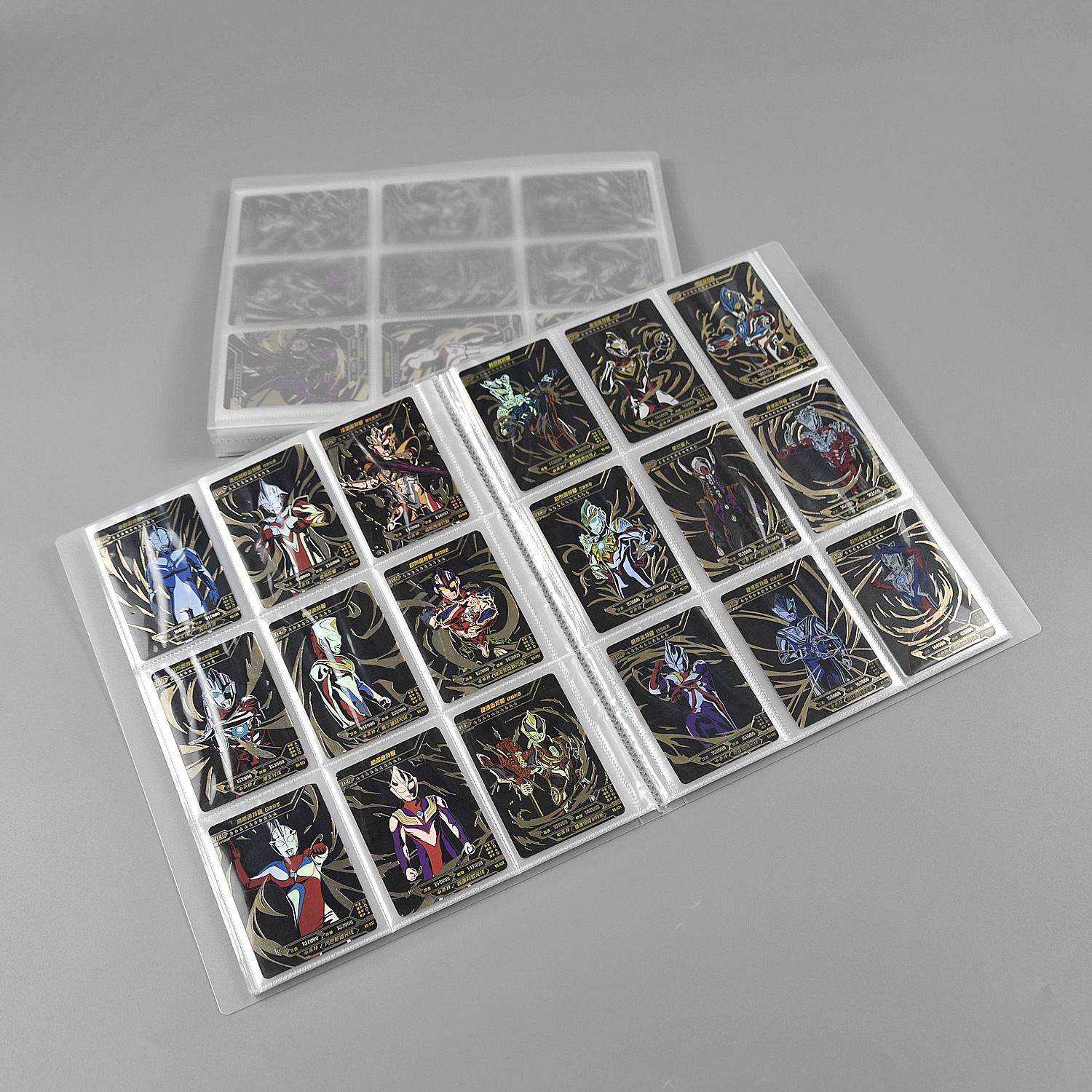 绑带9格卡册动漫游戏卡收集册球星游戏王卡片360卡奥特曼卡册