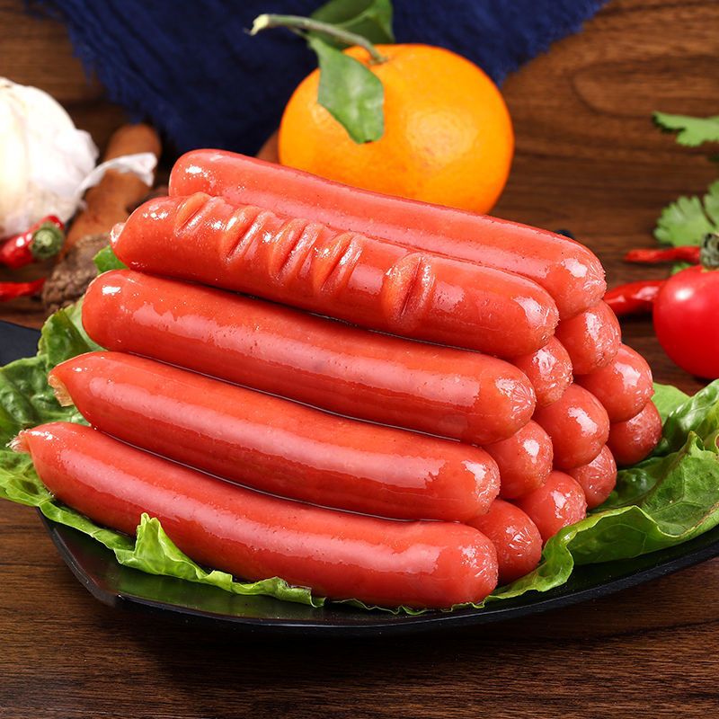 热狗肠香肠台湾风味烤肠批发手抓饼烧烤脆皮烤肠包脆骨肉肠速卖通