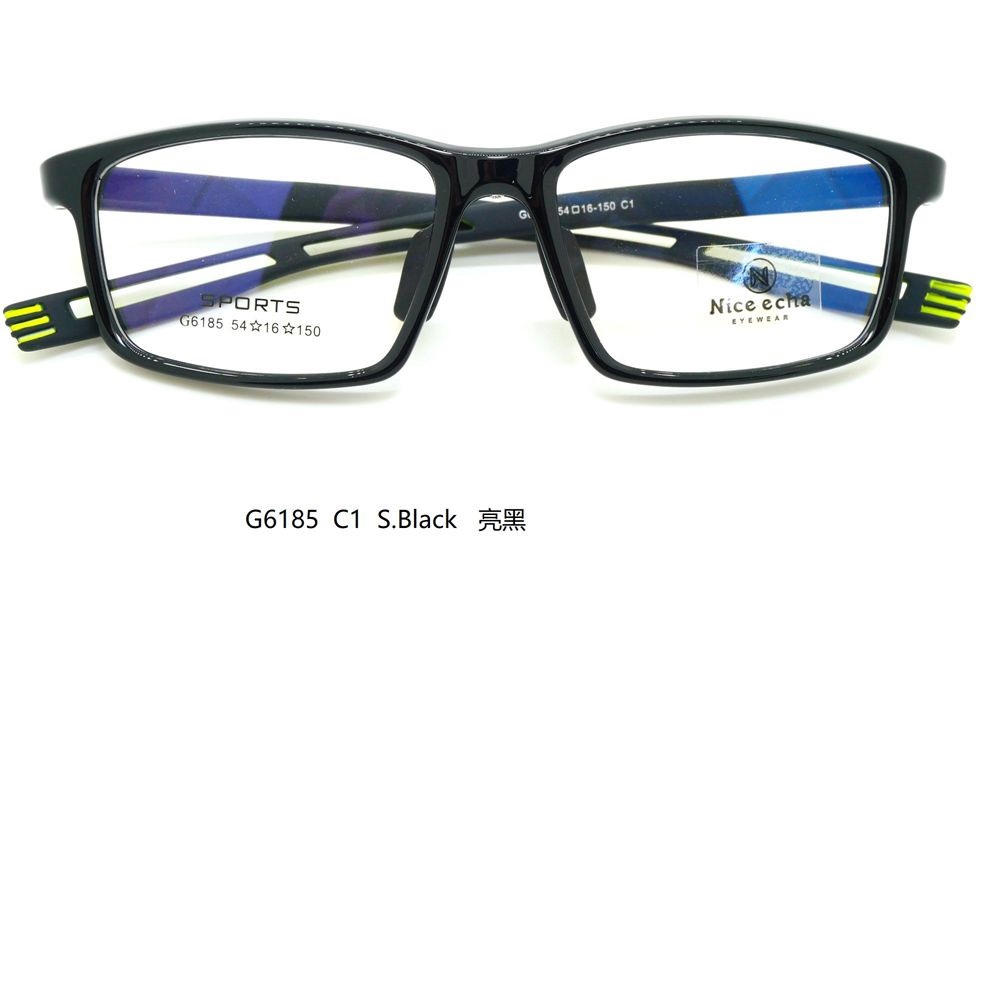 G6185  TR运动眼镜近视男可配度数防蓝光辐射篮球专业护目平光镜
