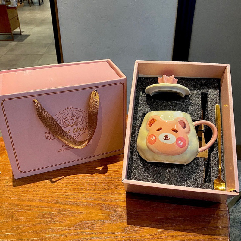 生日礼物实用送闺蜜女朋友陶瓷水杯创意精致特别的18岁成年礼女生